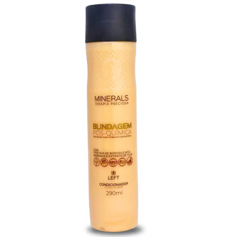Condicionador Blindagem Pós-Química Ouro Nobre 290m l Minerals