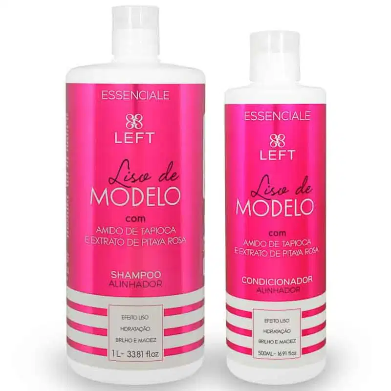 Kit Left Cosméticos Essenciale Liso de Modelo Duo (2 Produtos)