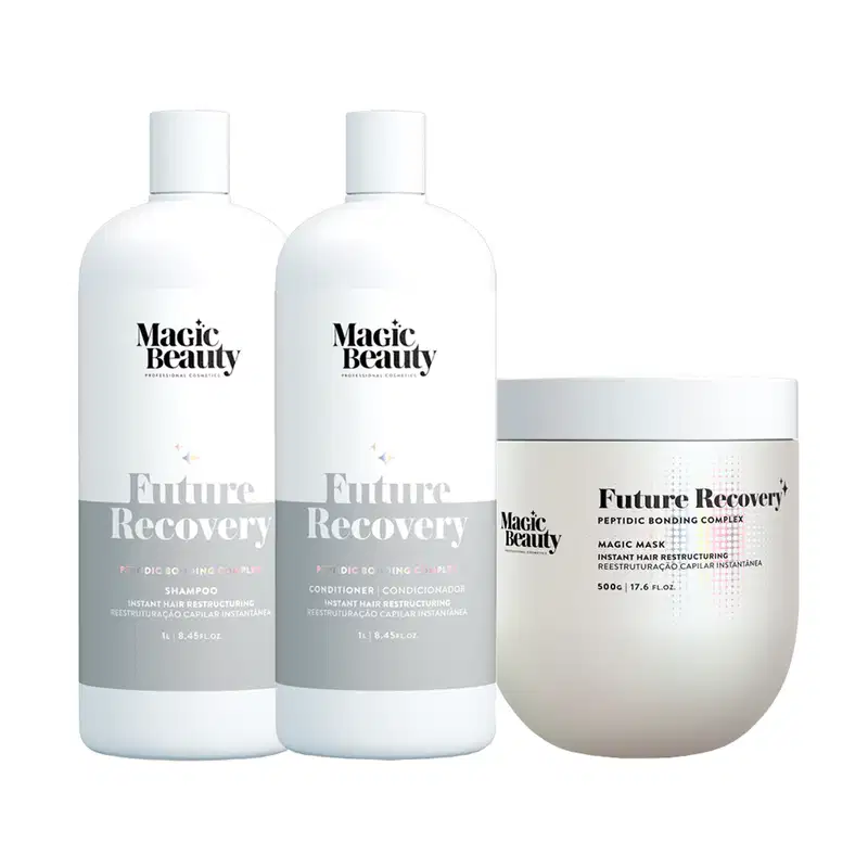 Kit Magic Beauty Future Recovery Shampoo 1000ml + Condicionador 1000ml + Máscara 500g