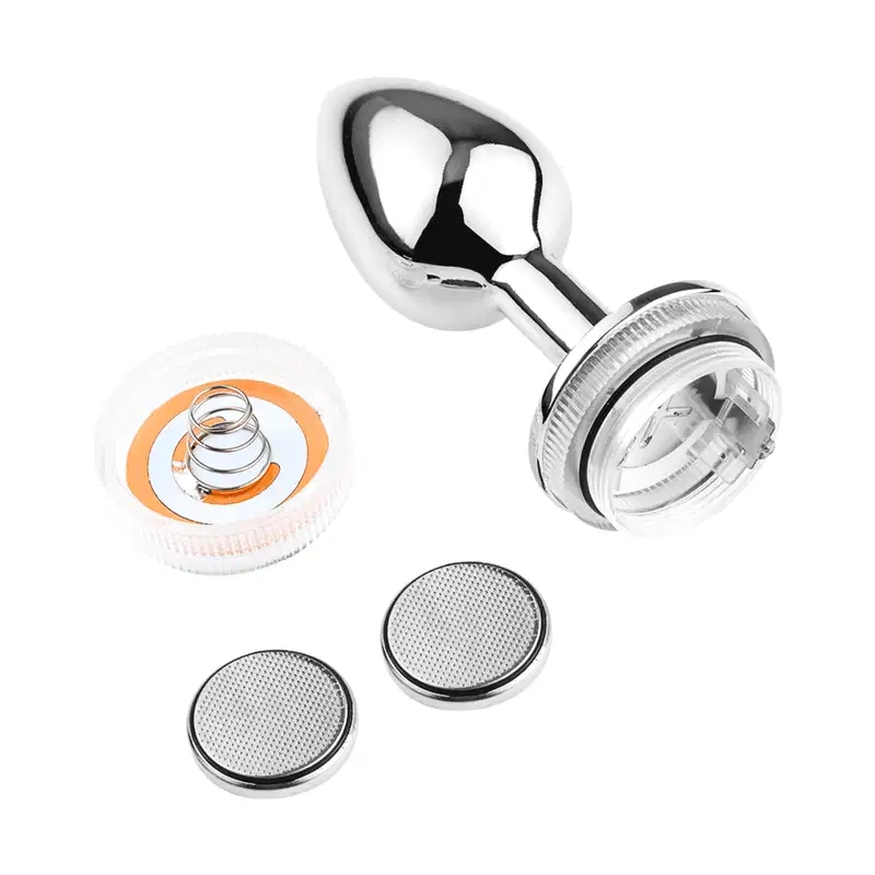Plug Anal com Led Tamanho Pequeno 13 Cores