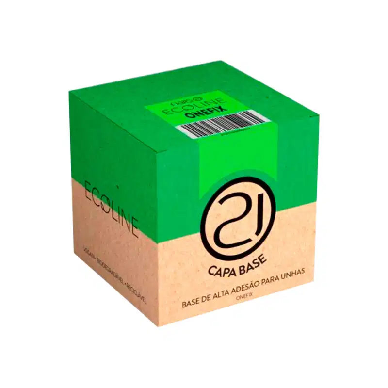 Gel Ecoline Fiber Milky - Capa Base Onefix 28g - Nails 21