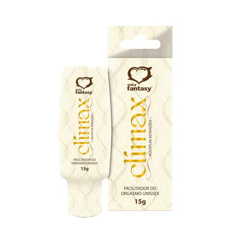 Excitante Unissex Multifunções Facilitador de Orgasmos Climax 15g Sexy Fantasy
