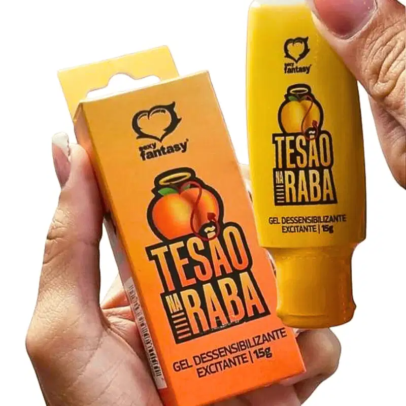 Tesão na Raba Gel Dessensibilizante e Excitante Sexy Fantasy
