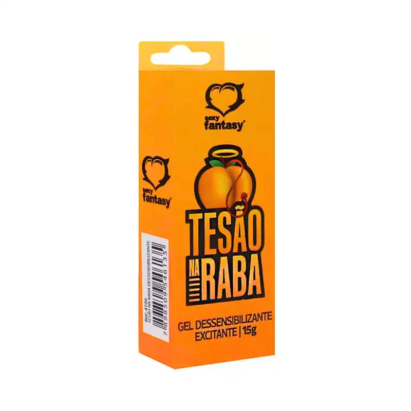 Tesão na Raba Gel Dessensibilizante e Excitante Sexy Fantasy