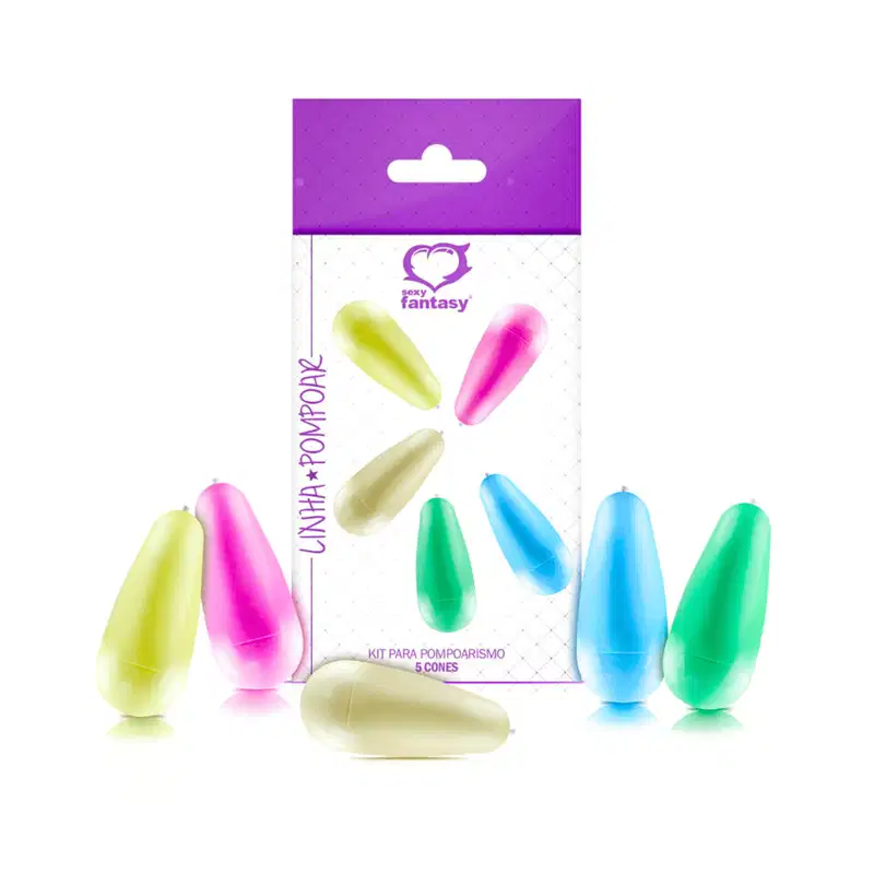 Kit de Cones para Pompoarismo com 5 Peças
