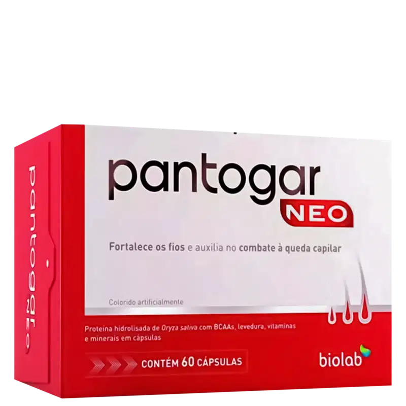 Biolab Pantogar Neo - Suplemento Alimentar (60 Cápsulas)