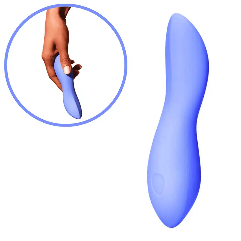 Dip Vibrador em Silicone Aveludado Dame - Lilás