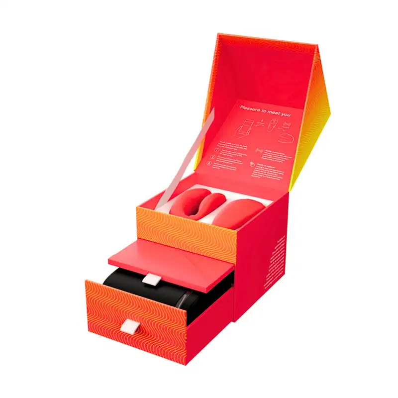 Vibrador de Casal We-Vibe Chorus com Controle Remoto e Aplicativo Coral
