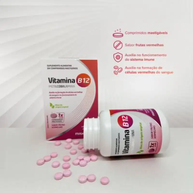Kit C2 Vitamina B12 Metilcobalamina Energia - Maxinutri