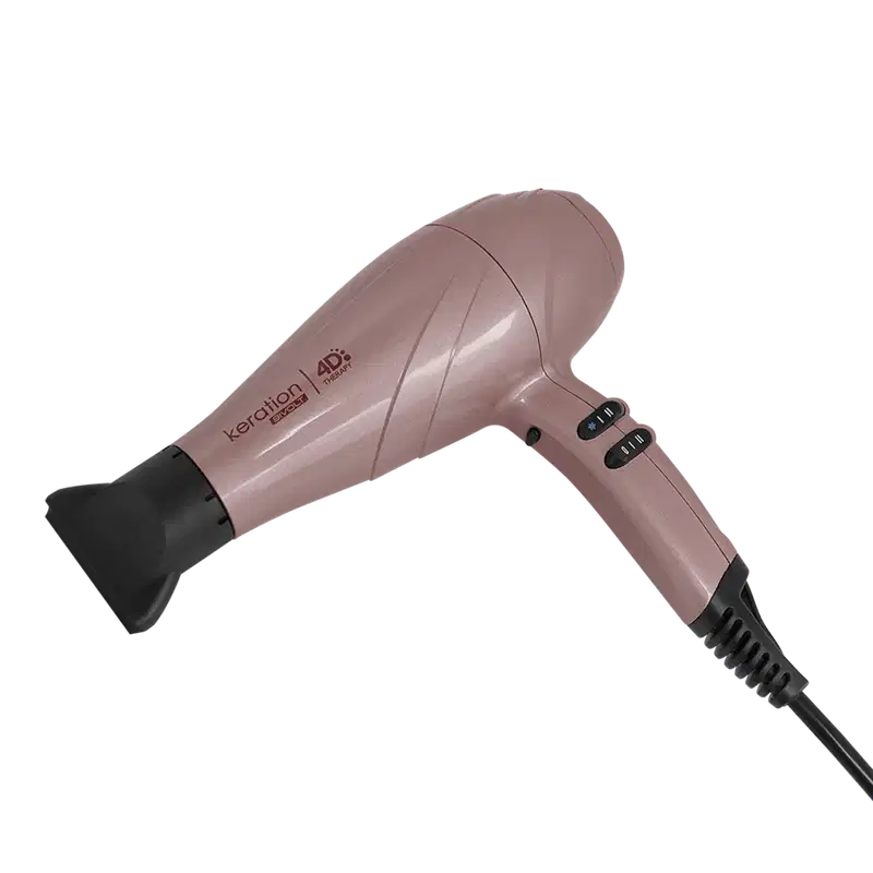 GA.MA Italy Kit Secador Keration 4D E Prancha Waver & Brush Keration Bivolt