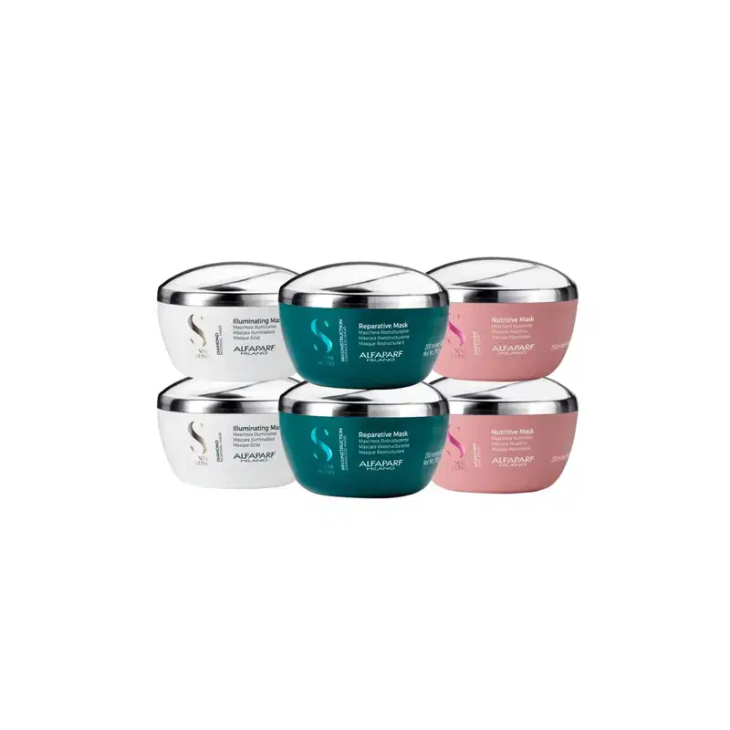Kit Alfaparf Semi di Lino Diamond Moisture Reconstruction (8 Produtos)