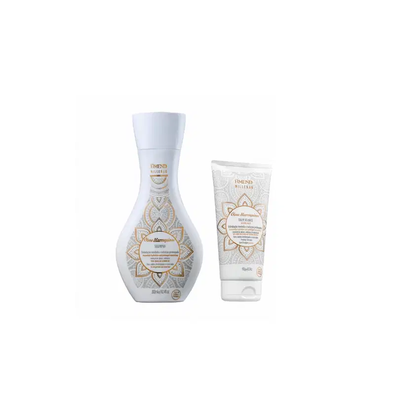 Kit Milenar Oil Marroquinos Shampoo 300ml e Balm 180g - Amend