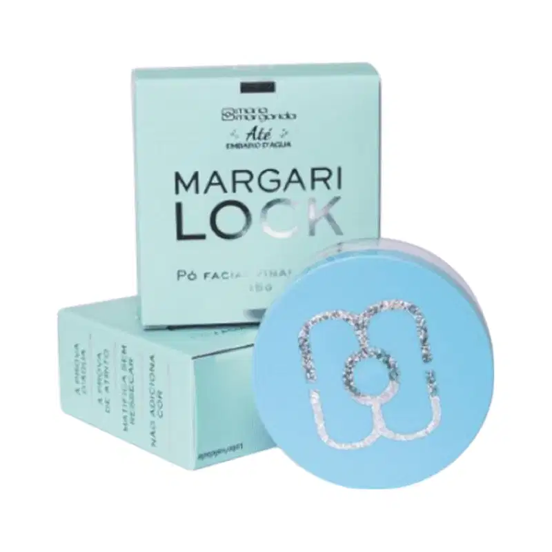 Pó solto finalizador Margarilock Maria Margarida Ate Embaixo d'água