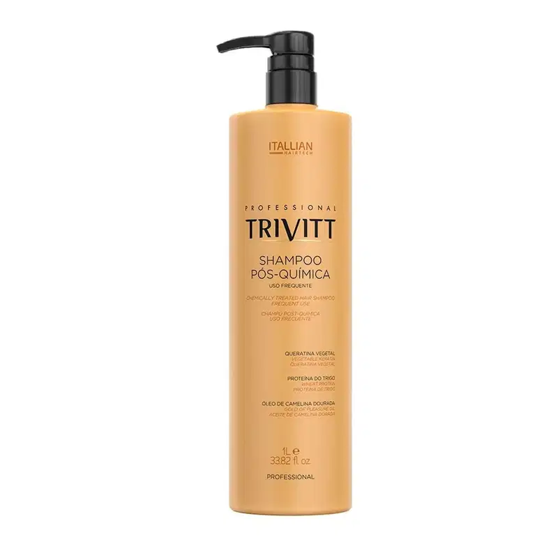 Kit Shampoo Trivitt Hidratante 1L + 4 Condicionador 200ml