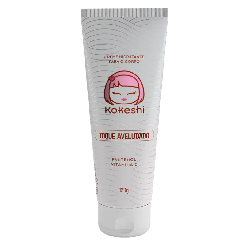 Creme Hidratante Corporal Kokeshi Pele Hidratada Macia Suave 120g