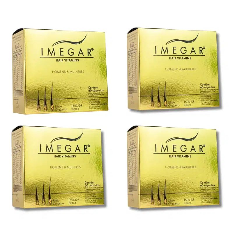 Kit C4 Suplemento Imegar Homens Mulheres C60 - Prowin