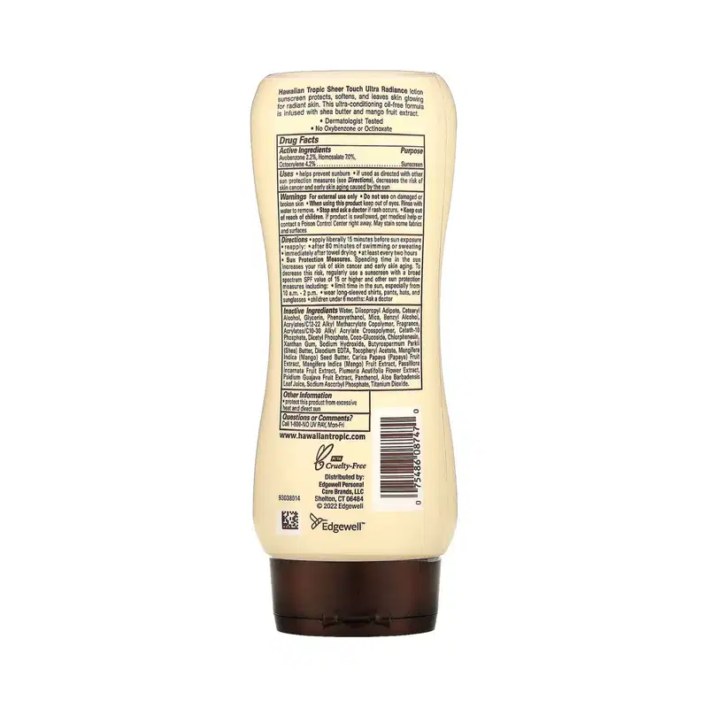 Protetor Solar Hawaiian Tropic Sheer Touch FPS30 236ml - 236ml