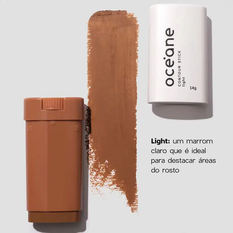 Océane Limited Contour Stick Marrom Claro - Contorno em Bastão 14g