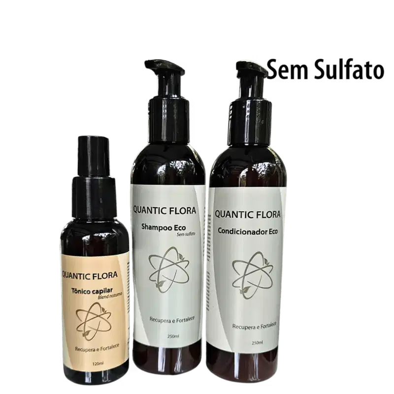 Kit Quantic Flora Tesla ECO Noturno (3 Produtos)