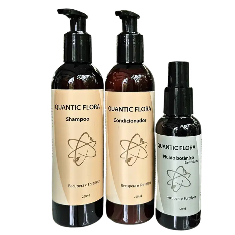 Kit Quantic Flora Tesla Cuidado Diurno (3 Produtos)