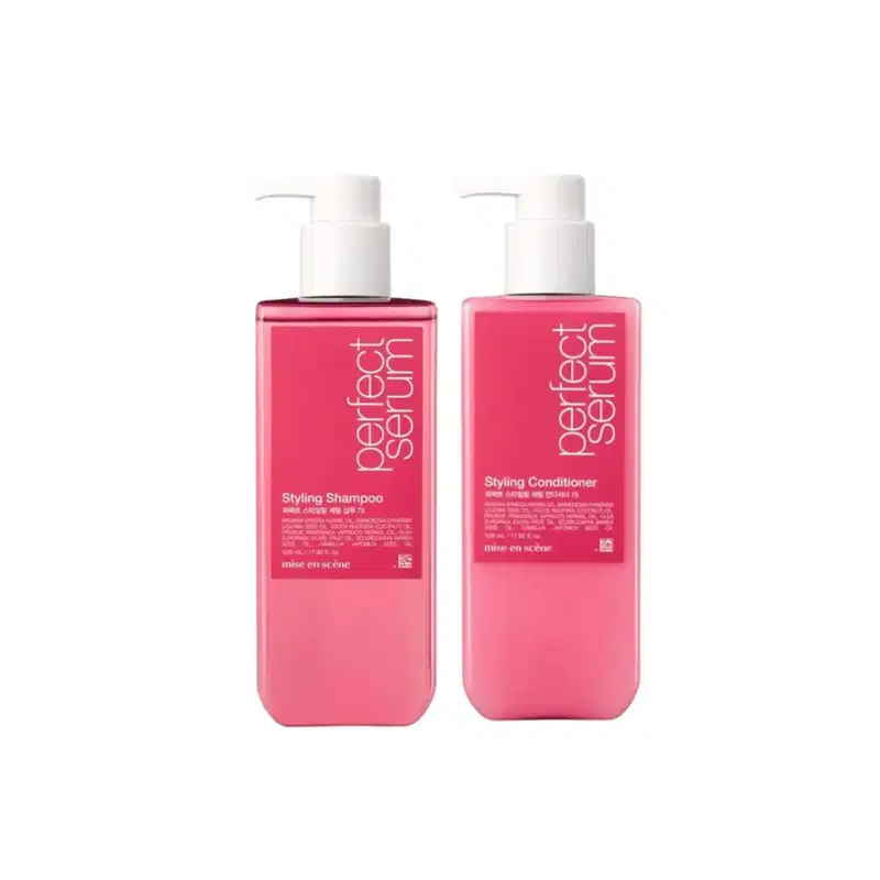 Mise en Scène Kit Perfect Serum Styling (Shampoo + Condicionador) 530ml