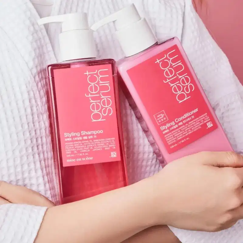 Mise en Scène Kit Perfect Serum Styling (Shampoo + Condicionador) 530ml
