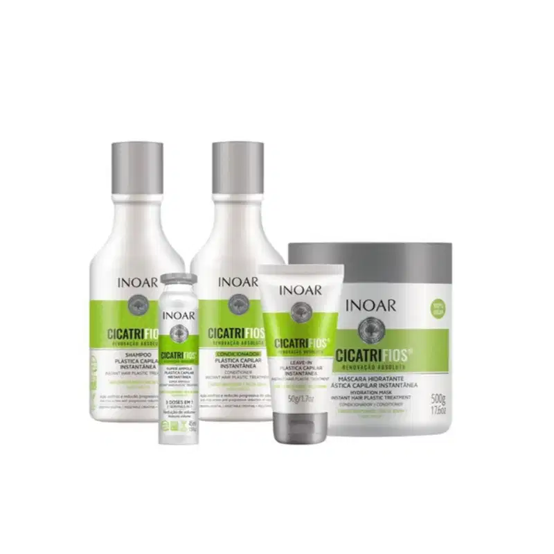 Inoar Cicatrifios Kit Renovação 5 produtos