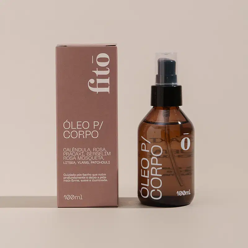 Fitō Pós Banho Vegetal Aromático - Óleo para Corpo 100ml