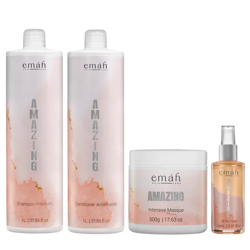 Kit Emáh Amazing Oil Intensive (4 Produtos)