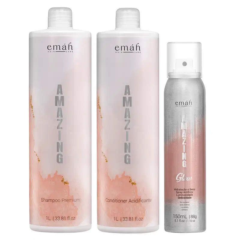 Kit Emáh Amazing Super Antifrizz (3 Produtos)