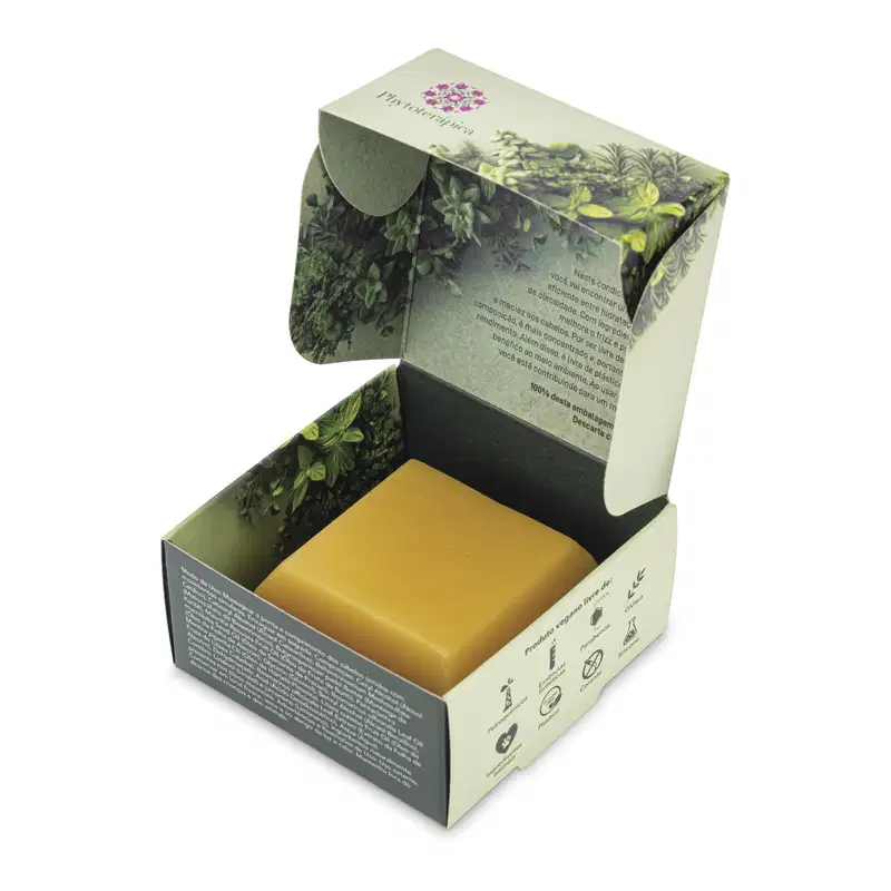 Condicionador em Barra 45g - Alecrim. Hortelã e Litsea Cubeba - Para Cabelos Oleosos