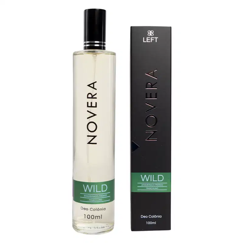 Novera Wild Deo Colônia Masculina 100ml