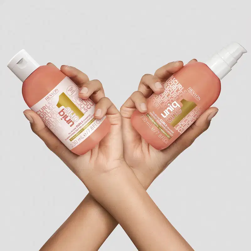 Revlon Professional Uniq One Curls Leave-in Extra Shampoo (3 produtos)