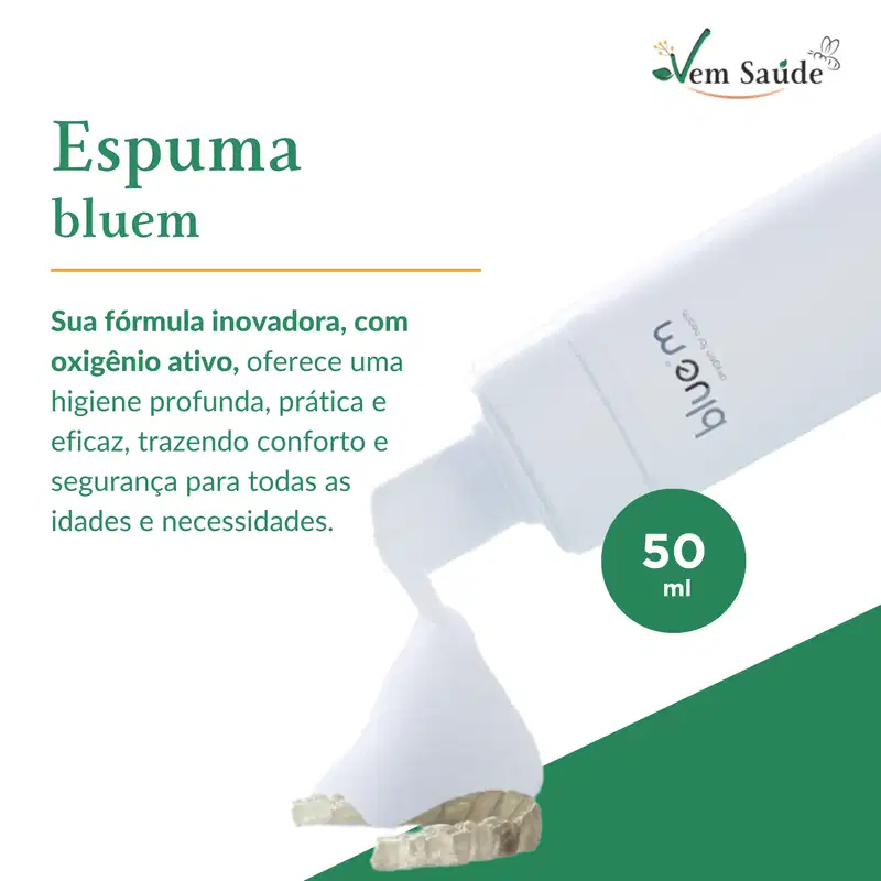 BlueM - Espuma Bucal 50ml