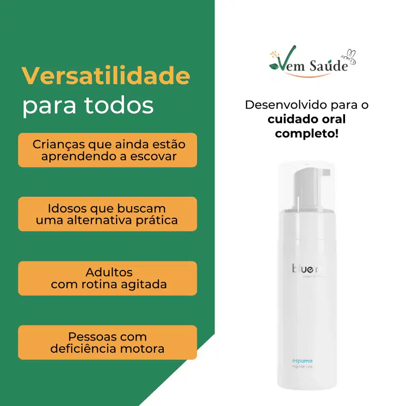 BlueM - Espuma Bucal 50ml