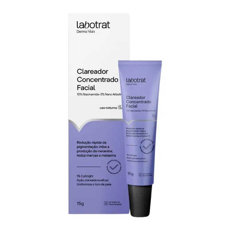 Clareador Concentrado Facial Dermo Skin Hidrata Labotrat 15g