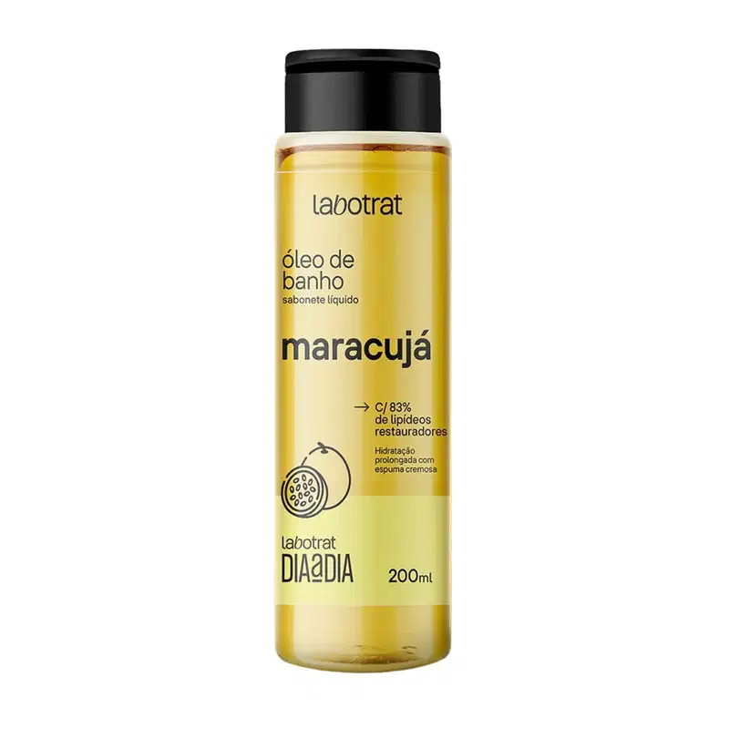 Sabonete Óleo De Banho Maracujá Dia Dia Corpo Labotrat 200ml