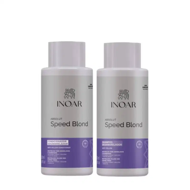 Inoar Absolut Speed Blond Kit 2 Produtos 500ml
