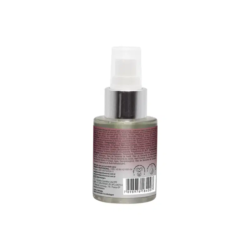 pHAMDÁ Professional Biologic Fast Nutrition B4 - Óleo de Nutrição Capilar 60ml