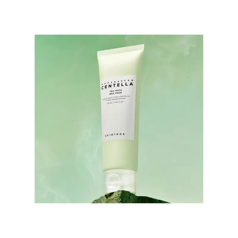 Skin1004 Centella Tea-Trica BHA - Espuma de Limpeza Facial 125ml
