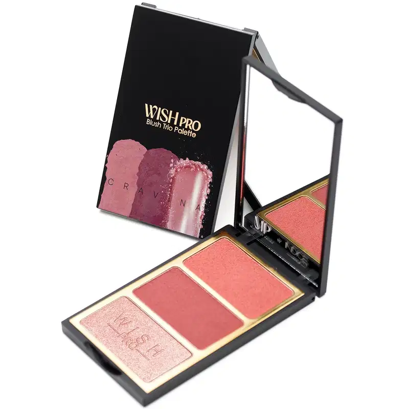 Michelly Palma + Indice Tokyo - Wishpro Blush Trio Palette CRAVINA