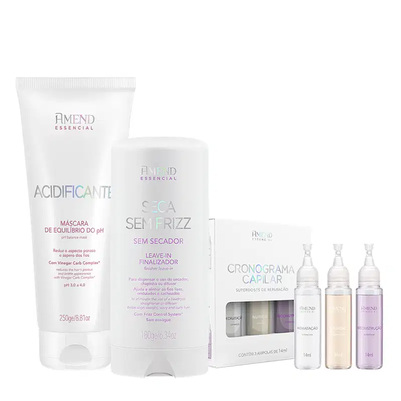 Kit Amend Essencial Sem Frizz Reparação Completa (5 Produtos)