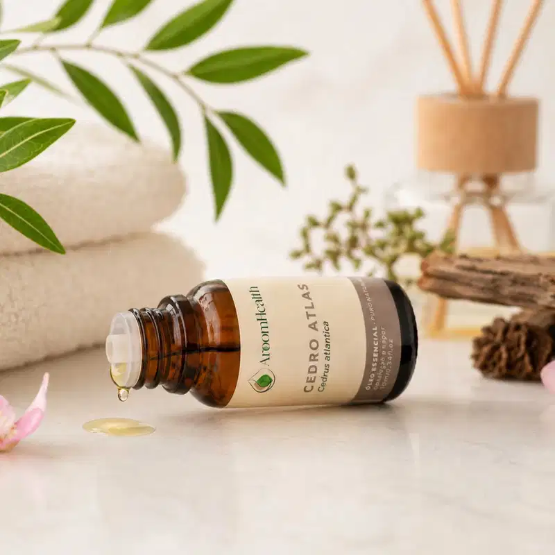 Óleo Essencial Puro Natural de Cedro Atlas 10ml