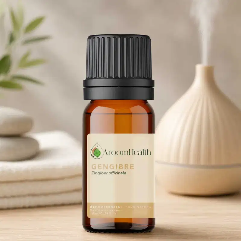 Óleo Essencial Puro Natural de Gengibre 10 ml