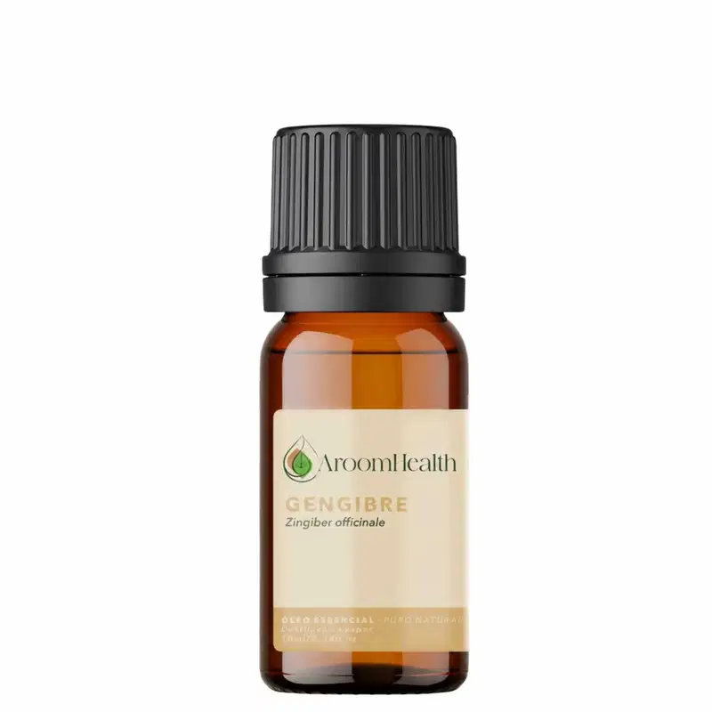 Óleo Essencial Puro Natural de Gengibre 10 ml