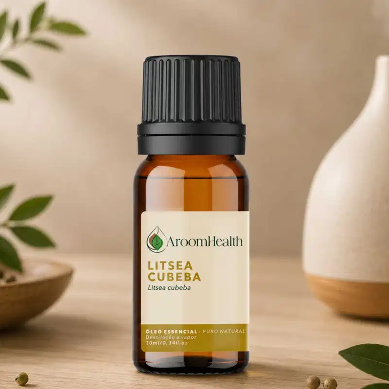 Óleo Essencial Puro Natural de Litsea Cubeba 10 ml
