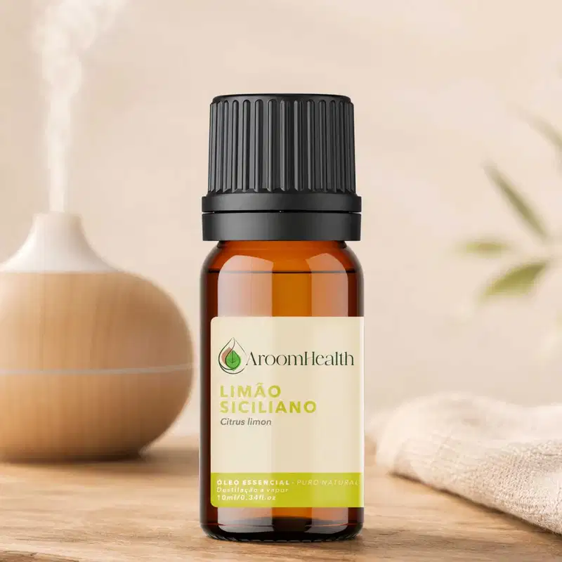Óleo Essencial Puro Natural de Limão Siciliano 10 ml