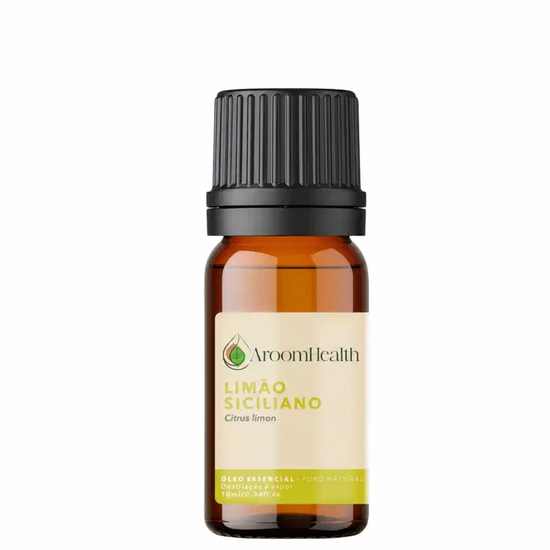 Óleo Essencial Puro Natural de Limão Siciliano 10 ml