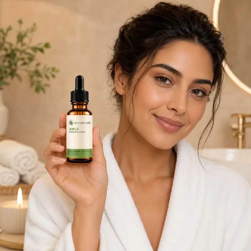 Óleo Vegetal Puro Natural Prensado a Frio de Amla 30ml