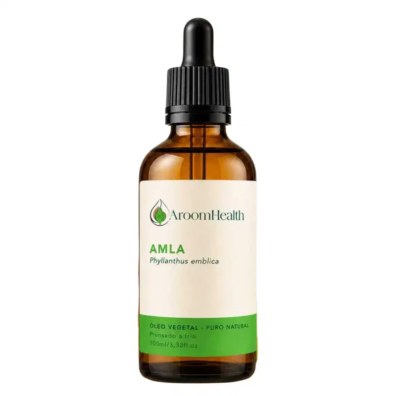 Óleo Vegetal Puro Natural Prensado a Frio de Amla 100ml